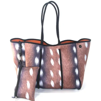 Leopard Design Beach Bag - Image 5