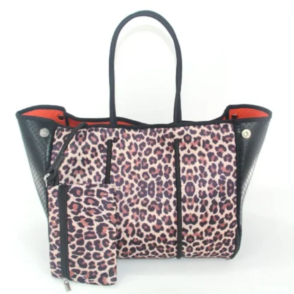 Leopard Design Beach Bag - Image 6