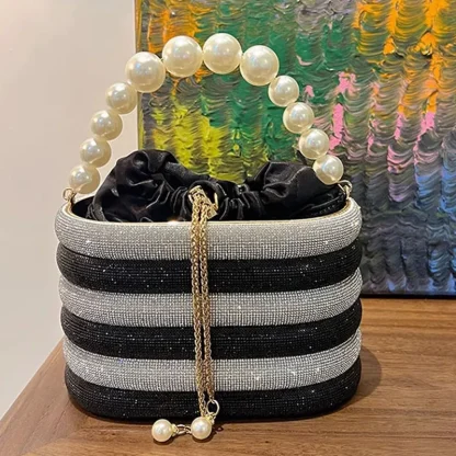 Colorful Metallic Beach Bag - Image 6