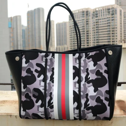 Spacious Shopping Beach Bag - Image 4