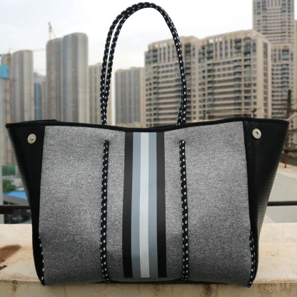 Spacious Shopping Beach Bag - Image 6