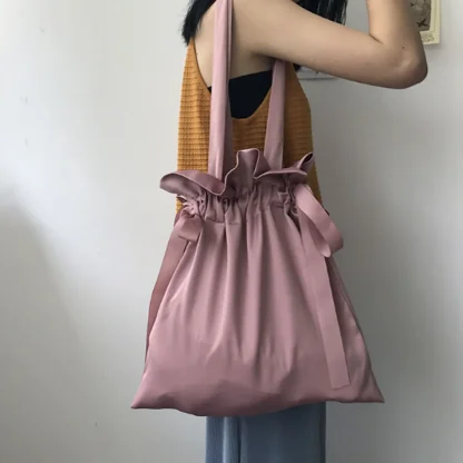 Drawstring Pouch Beach Bag - Image 3