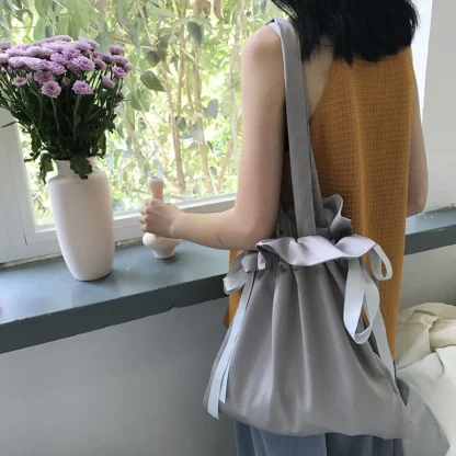Drawstring Pouch Beach Bag - Image 4