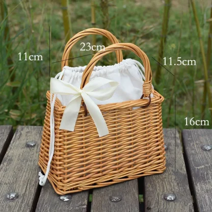 Casual Square Beach Bag - Image 7