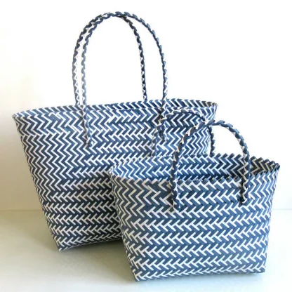 Color Contrast Beach Bag - Image 4