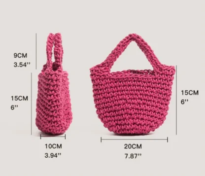 Criss-cross Style Beach Bag - Image 7