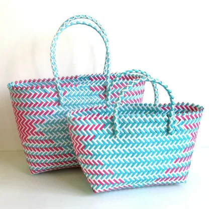 Color Contrast Beach Bag - Image 3