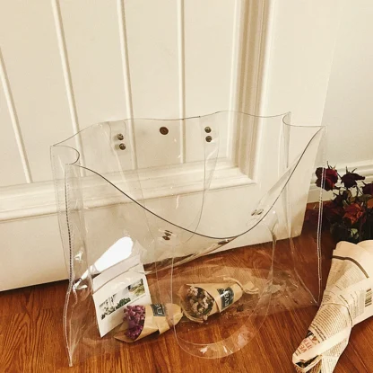 Clear Transparent Beach Bag - Image 6
