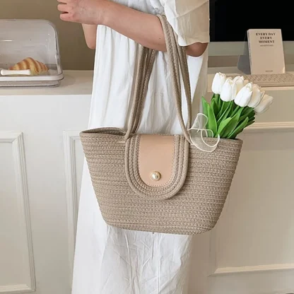 Sun-Kissed Tote Beach Bag - Image 5