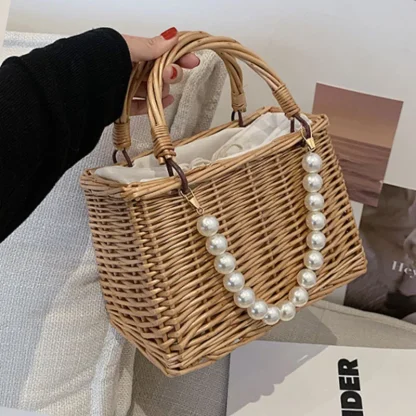 Casual Square Beach Bag - Image 4