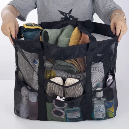 Mesh Transparent Beach Bag - Image 6