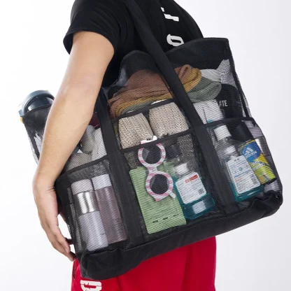 Mesh Transparent Beach Bag