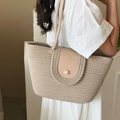 Sun-Kissed Tote Beach Bag - Image 6