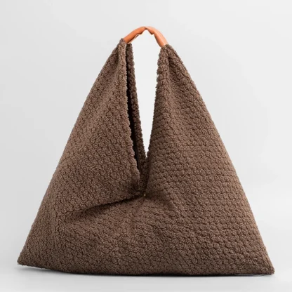 Plush Design Shoulder Beach Bag - Image 3
