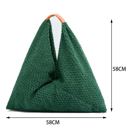 Plush Design Shoulder Beach Bag - Image 7