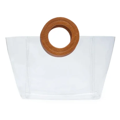 Clear Tote Beach Bag - Image 2