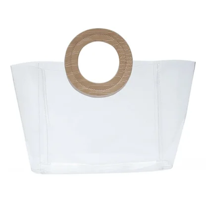 Clear Tote Beach Bag - Image 4