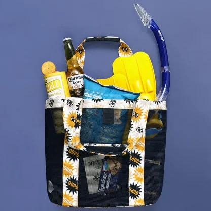Mesh Portable Beach Bag - Image 2