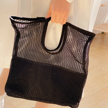 Fishnet Summer Beach Handbag - Image 6